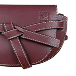 Loewe Mini Burgundy Gate Crossbody