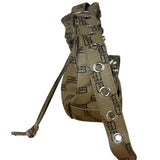 Balenciaga BB Brown Coated Canvas Monogram Le Cagole Shoulder Bag