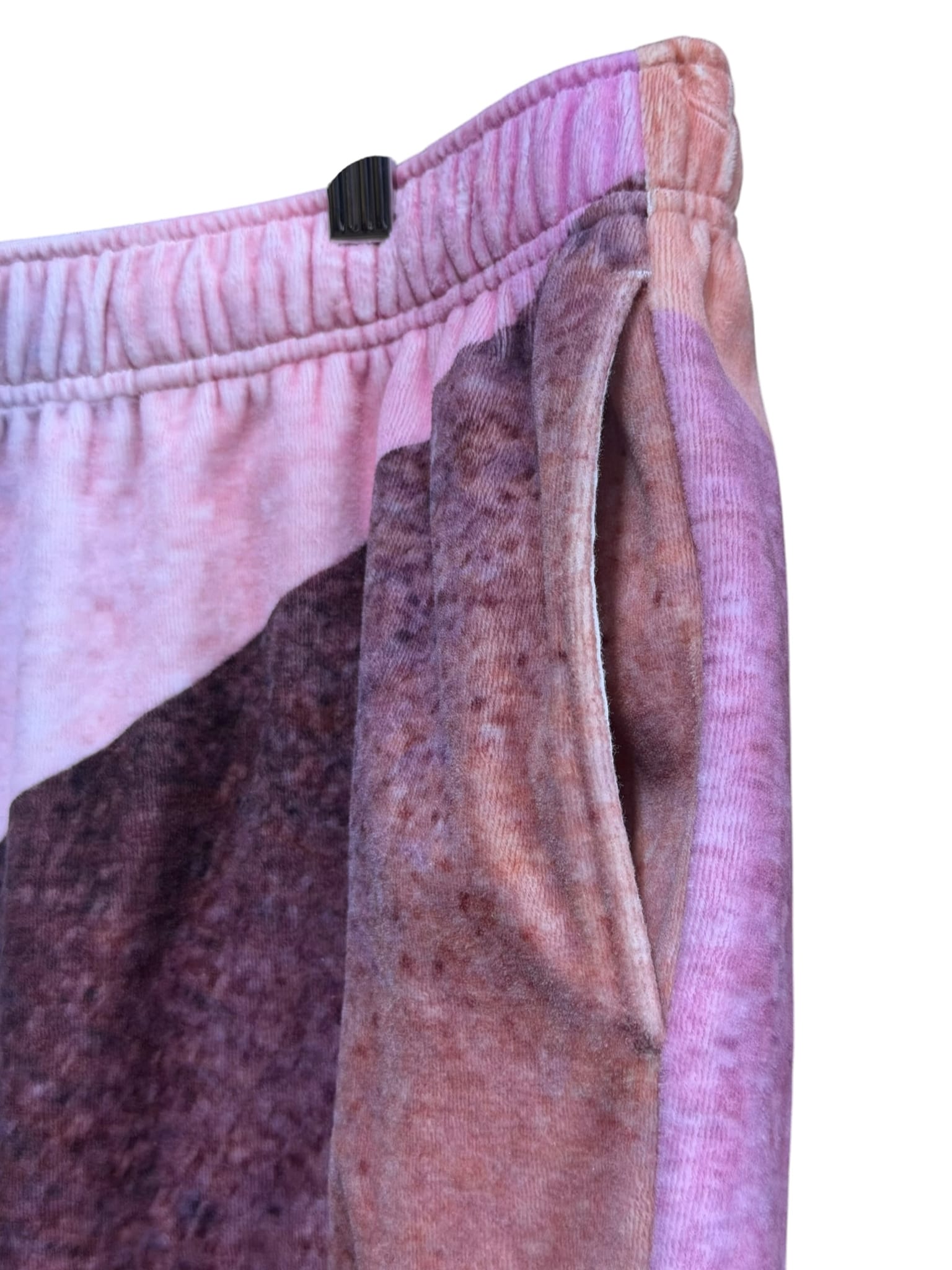Supreme Geo Velour Shorts Pink