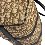 Christian Dior Brown Leather Trotter Boston Handbag