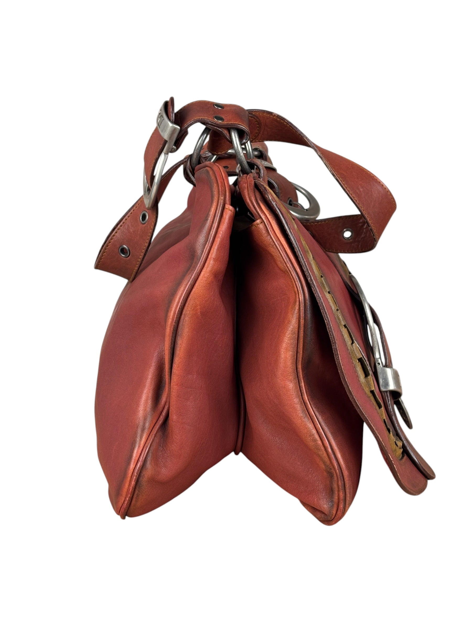 Christian Dior Vintage Gaucho Saddle Shoulder Bag
