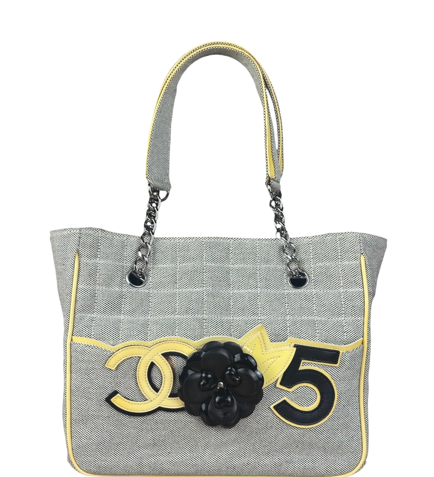 Chanel Camellia NO5 Flower Chain Tote Bag 2005