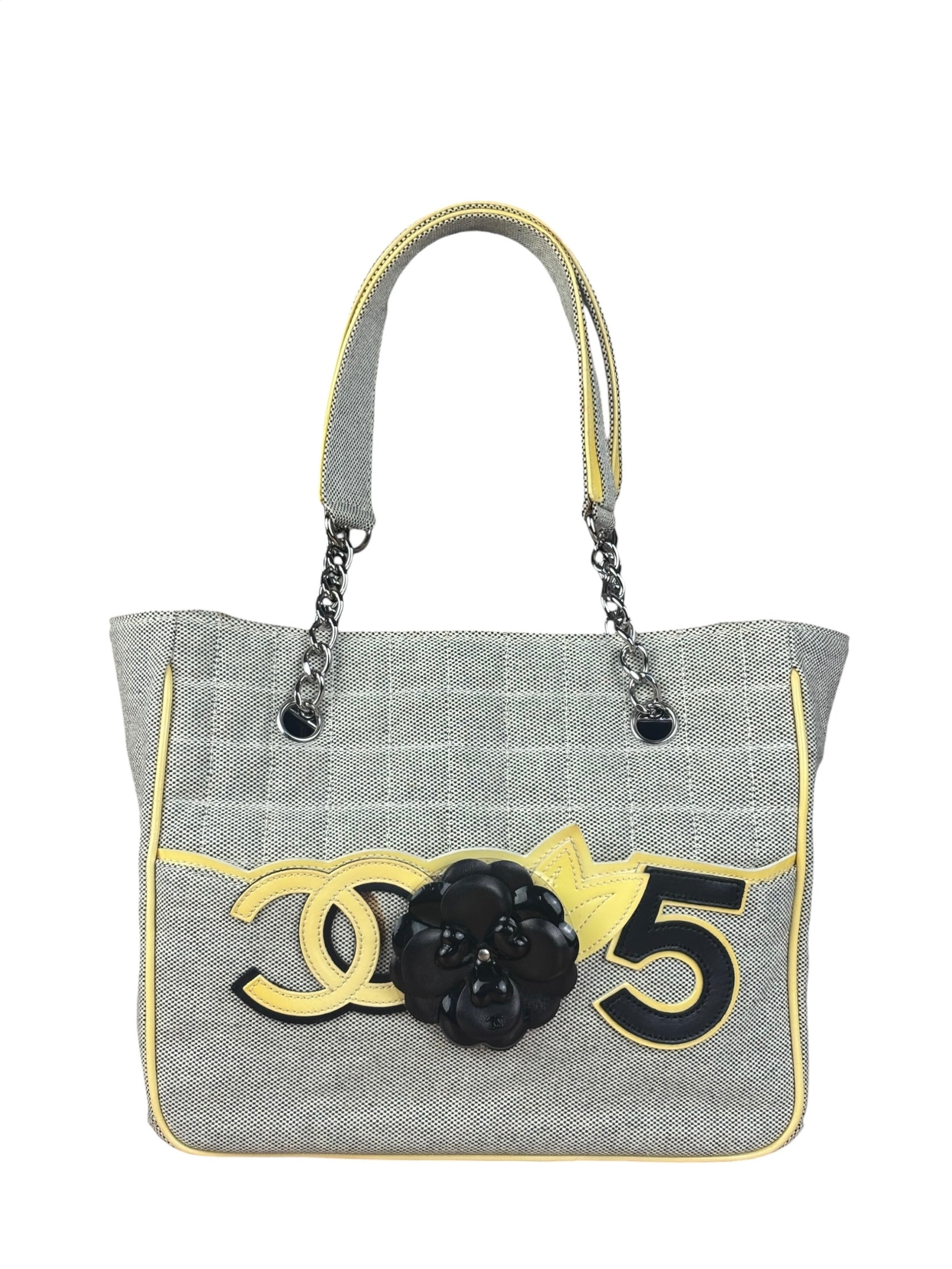Chanel Camellia NO5 Flower Chain Tote Bag 2005