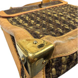Louis Vuitton Brown Monogram Ambre Tweedy Zip GM