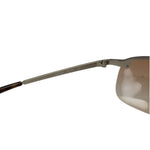 Prada Y2k Rimless Brown/Silver Sunglasses