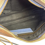Balenciaga Light Blue Lambskin Le City Hip Pochette