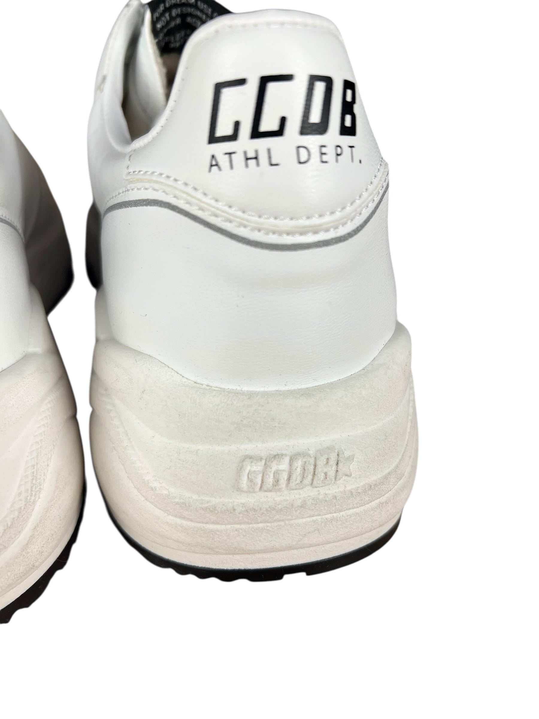 Golden Goose White Running Sole Sneakers