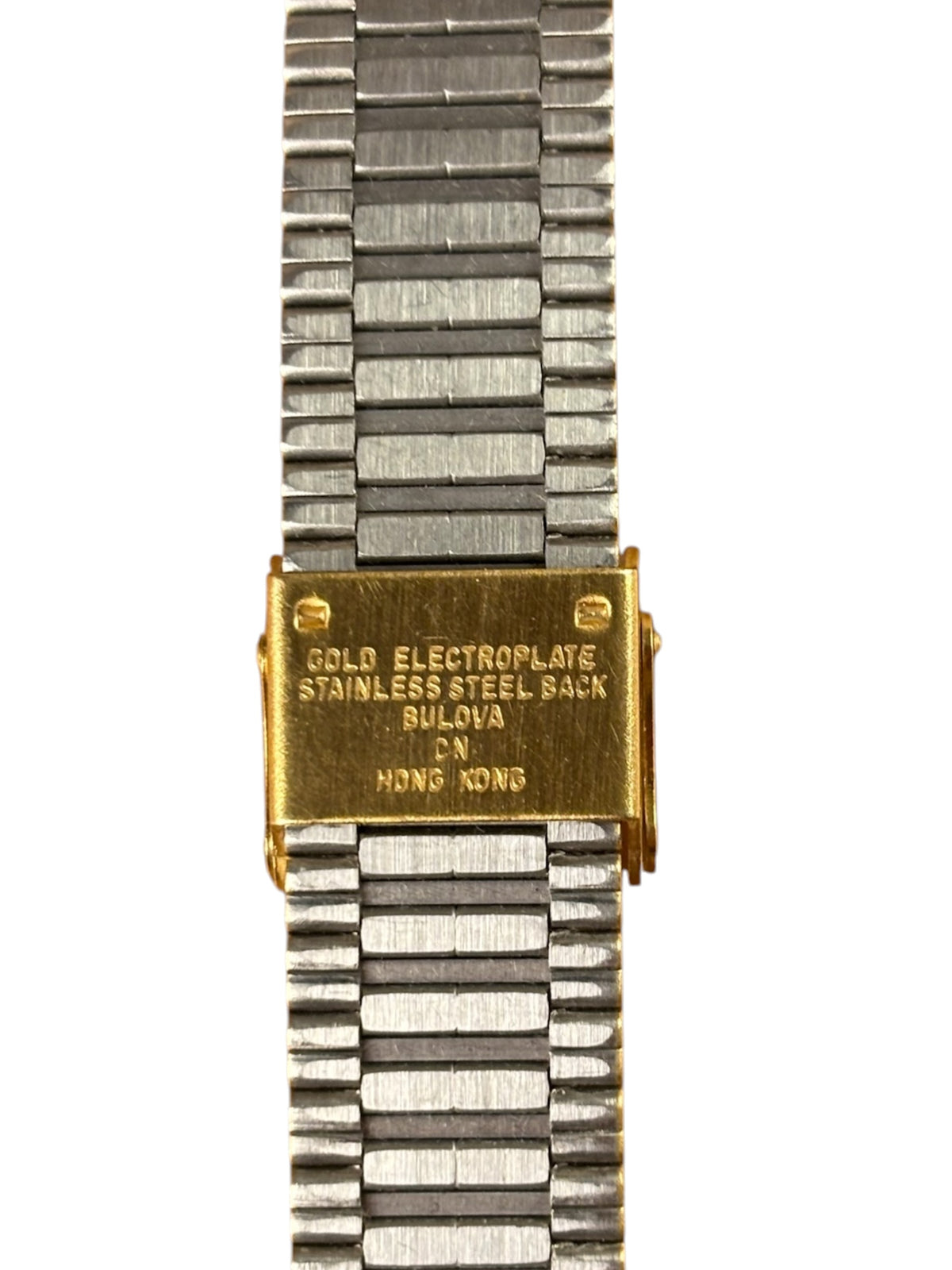 Caravelle Vintage Gold Round Dial Day-Date