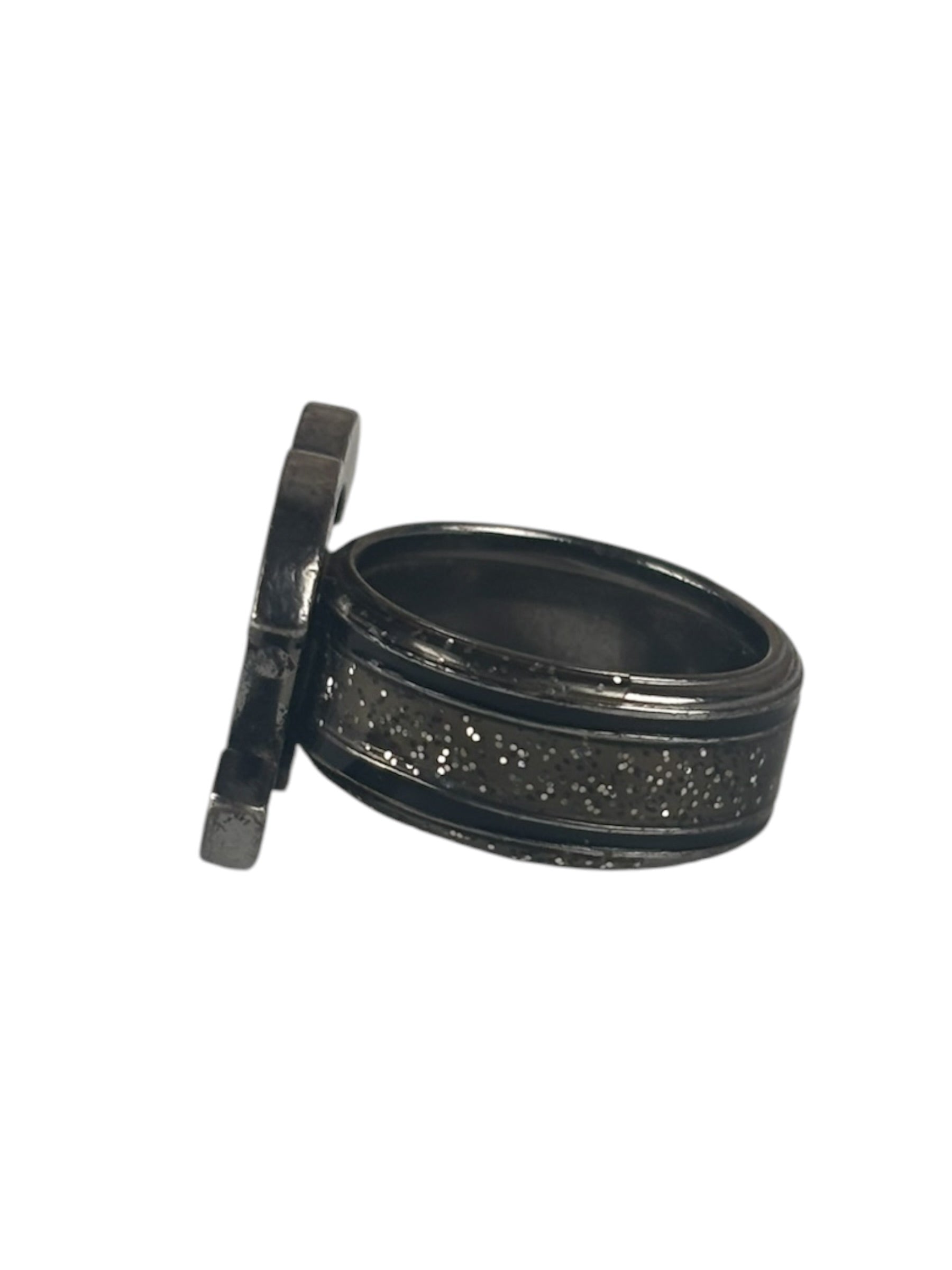 Chanel Strass CC Ring Size 6.5