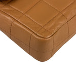 Chanel Vintage Beige Leather  Chocolate Bar East- 1987