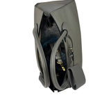 Prada Grey Saffiano Leather Two-Way Tote
