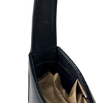 Yves Saint Laurent Black Leather Mini Le 5 À 7 Hobo Bag