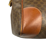 Celine Vintage Macadam Weekender Boston Bag
