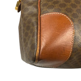 Celine Vintage Macadam Weekender Boston Bag