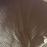 Prada Patent-Trimmed Nylon Crossbody Bag