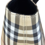 Burberry Bicolor Canvas House Check Tote Bag