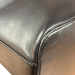 Gucci Black Leather Chain Hobo Bag