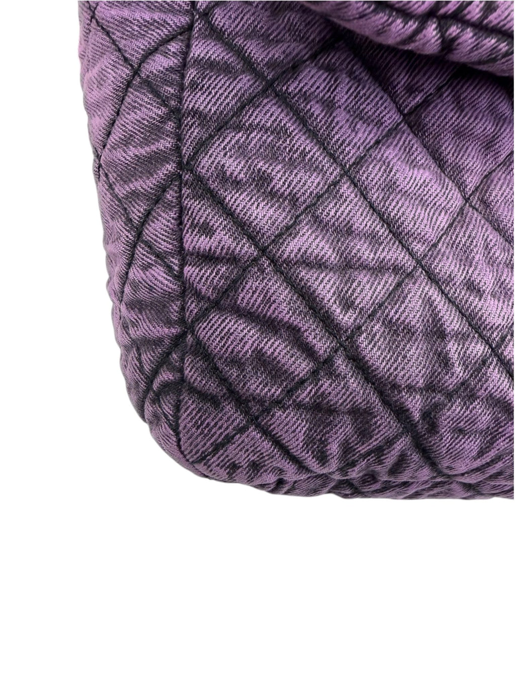 Chanel Purple Denimpressions XXL Flap Bag 2019