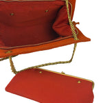 Chanel Vintage Red Quilted Tweed Shoulder Bag 1994
