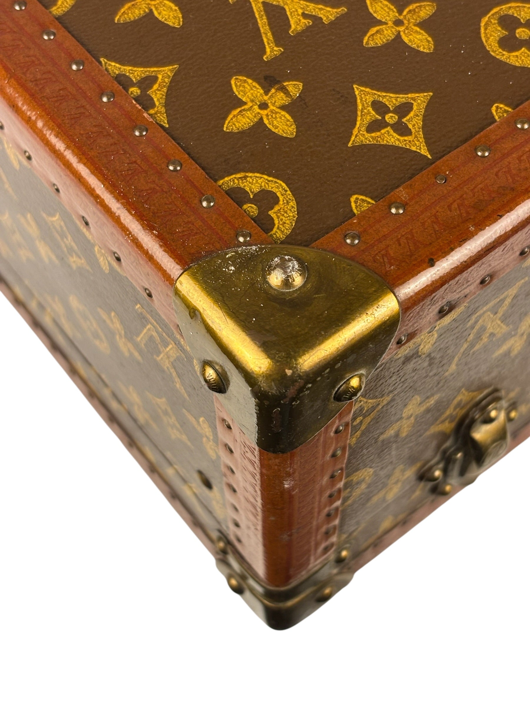 Louis Vuitton Vintage Monogram Hard Case Luggage Trunk