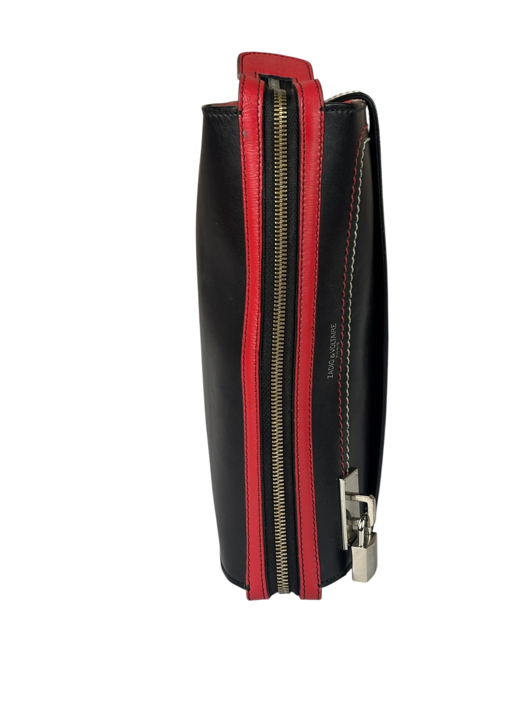 Zadig & Voltaire Colorblock Leather Crossbody Bag