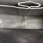Chanel Metallic Silver Leather Reissue Double Flap Shoulder Bag 2.55 2005