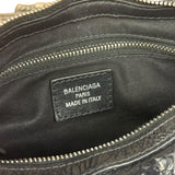Balenciaga Black Leather Pamela Small Shoulder Bag