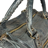 Balenciaga Vintage Dark Blue Leather Classic City Bag