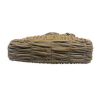Prada Beige Nappa Leather Gaufre Chain Shoulder Bag