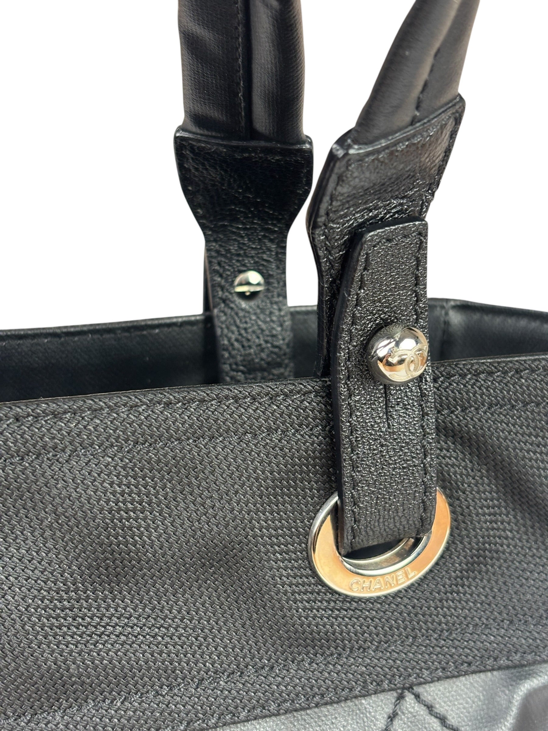 Chanel Black Quilted Paris-Biarritz Tote 2009