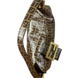 Fendi Vintage FF Canvas PVC Baguette
