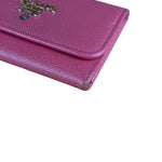 Prada Vintage Pink Compact Key Holder