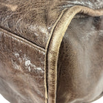 Balenciaga Brown Leather Medium Le City Two-Way Bag