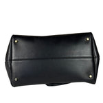 Manu Atelier Black Leather Le Cambon 35 Tote