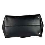 Manu Atelier Black Leather Le Cambon 35 Tote