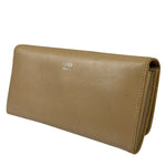Fendi Beige Monster Face Leather Long Wallet