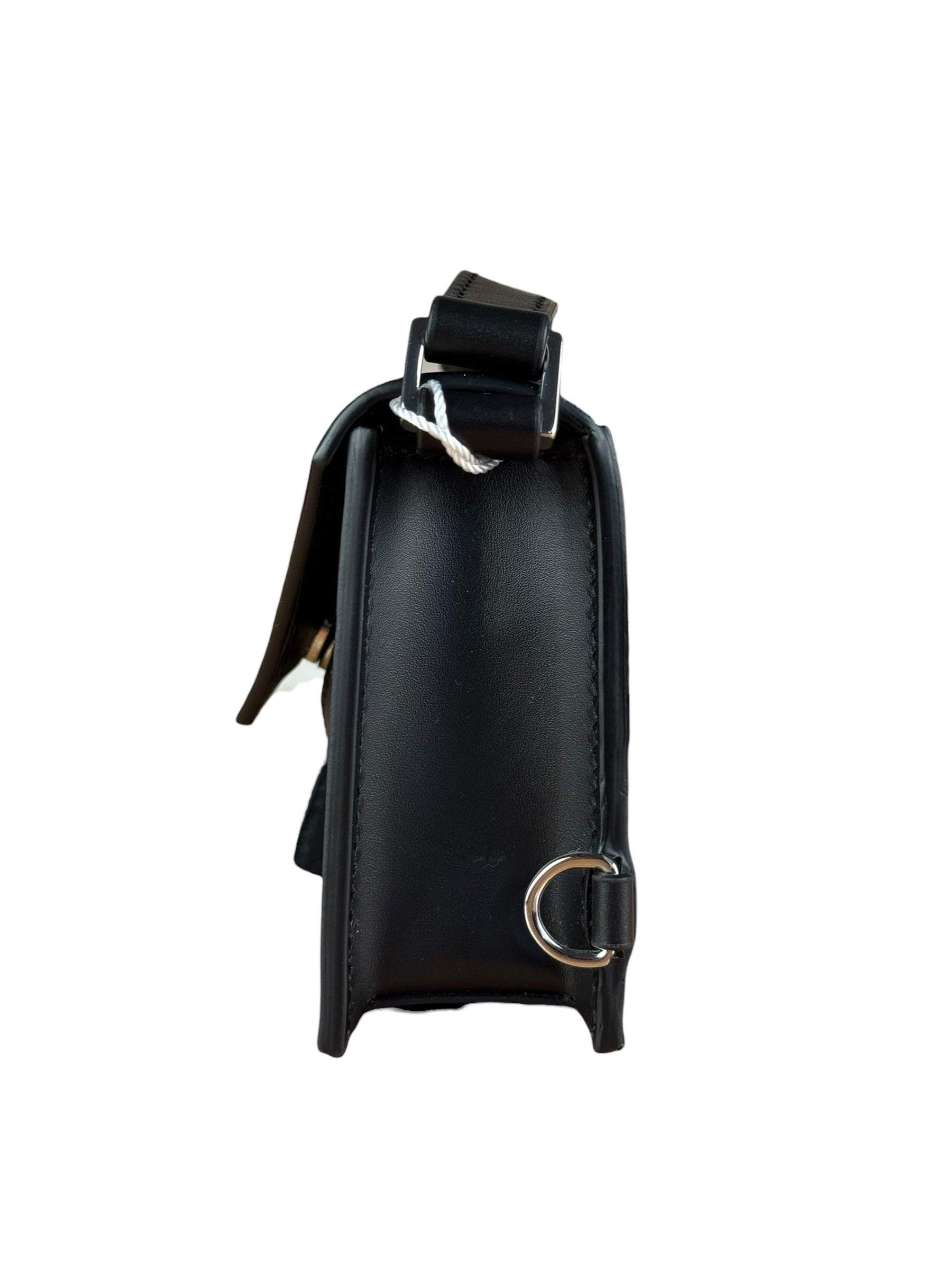 Maison Margiela MM6 Mini Black Leather Crossbody