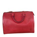 Louis Vuitton Red Epi Leather Speedy 30