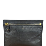 Tom Ford Black Leather Alix Clutch
