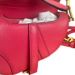 Christian Dior Pink Sanddle Micro Shoulder Bag
