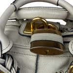 Chloé Ivory Leather Mini Paddington Handbag