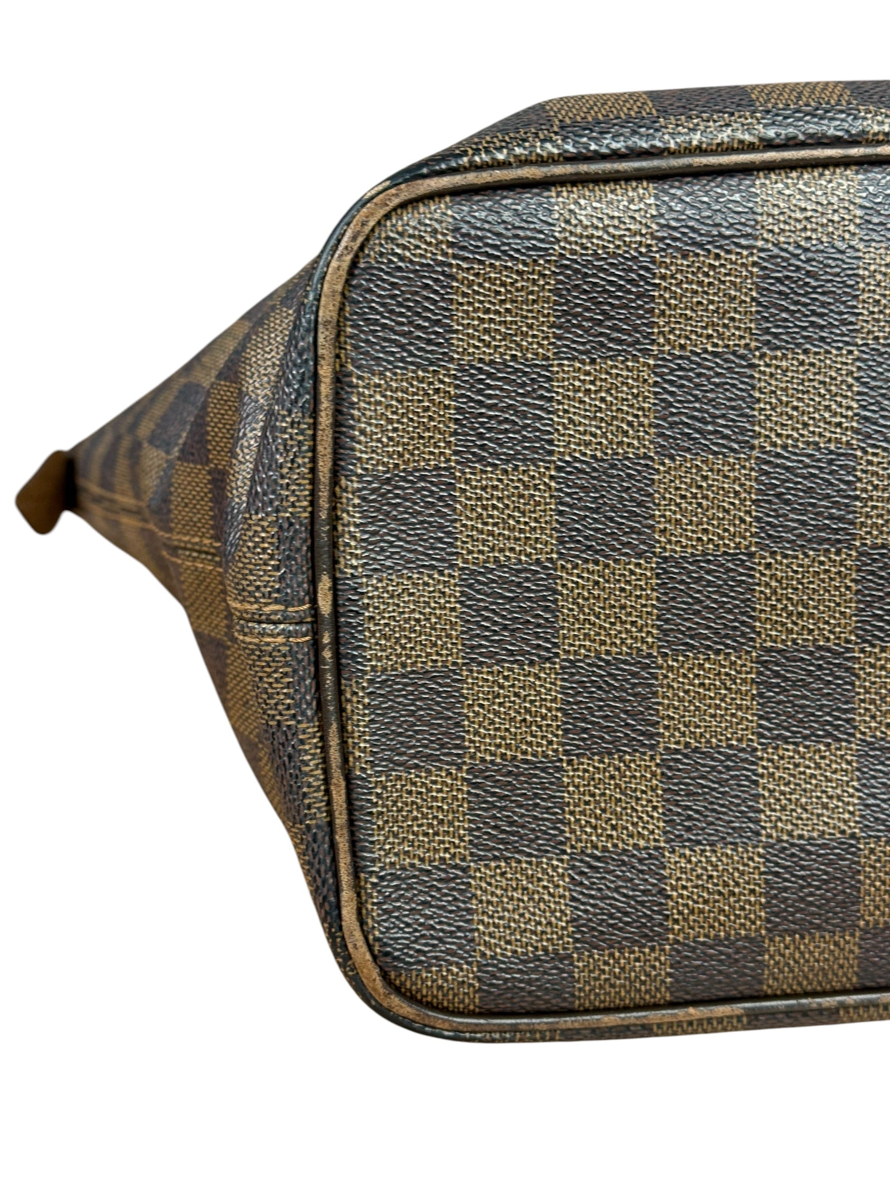 Louis Vuitton Damier Ebene Saleya Tote Bag MM