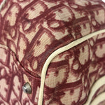 Christian Dior Vintage Red Trotter Boston Bag