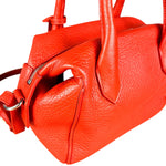 Balenciaga Red Leather Infanta Mini Boston Bag