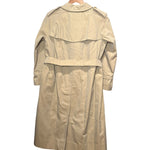 Burberry Vintage Green Trench Coat