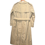 Burberry Vintage Green Trench Coat