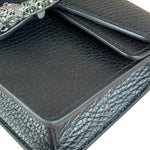 Gucci  Black Dionysus Super Mini Shoulder Bag