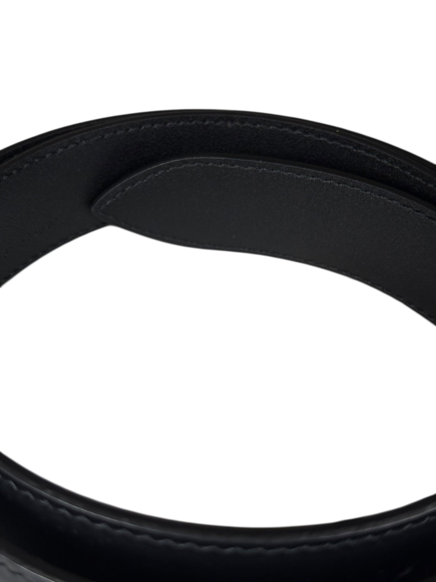 Gucci Black Leather Belt