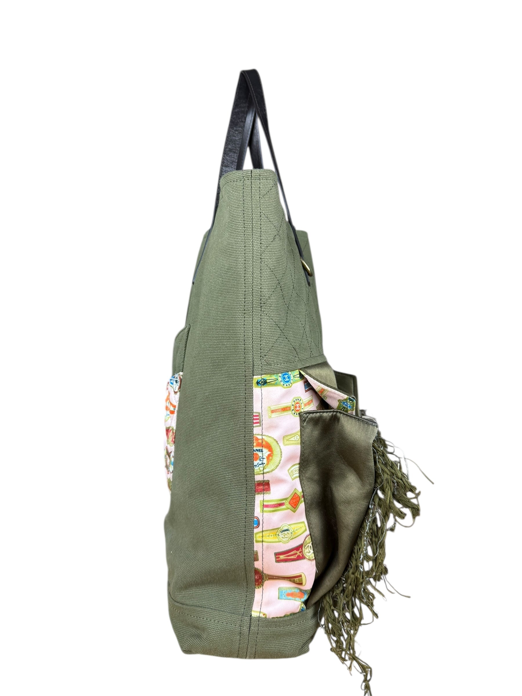 Chanel Coco Cuba Canvas Tote 2017