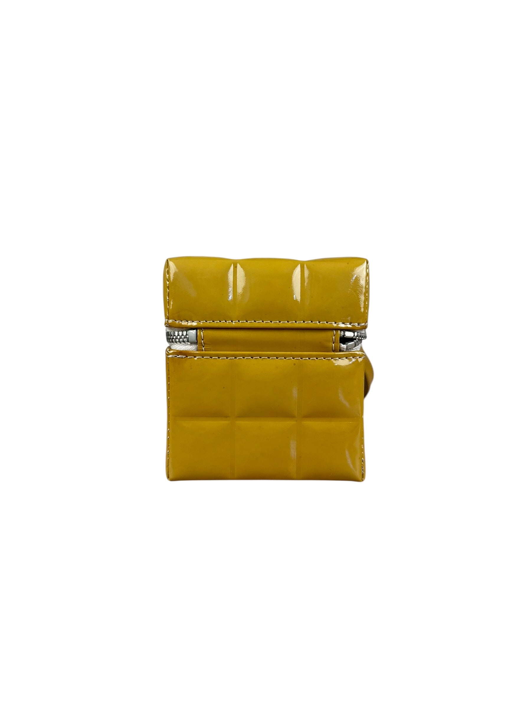 Chanel Orange Patent Rubix Cube 2002